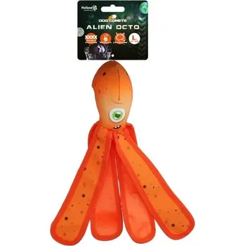 Hračka pro psa Hračka DOG COMETS textil - Alien oliheň oranžová (L) 37cm
