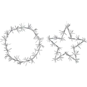 Vánoční světelná dekorace LIVARNO home Dekorativní LED věnec / hvězda