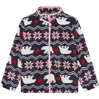 Dívčí bunda lupilu® Dívčí fleecová bunda (98/104, navy modrá)