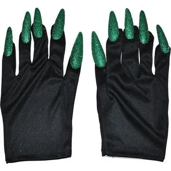 Pracovní rukavice Rukavice s dlouhými nehty, zelené