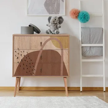 Komoda Komoda se zásuvkami HANTLY multicolor