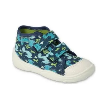 Chlapecká obuv 212P076 18 - chlapecké tenisky Befado modré, DINO 212P076_26