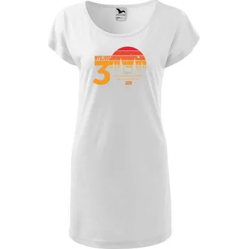 Dámské šaty DOBRÝ TRIKO Dámské tričko/šaty k narozeninám 30 let myslivost Velikost: M, Barva: Bílá