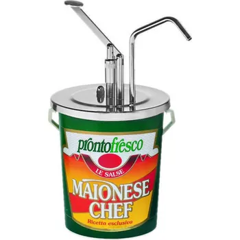 Dávkovač mýdla Sambonet Paderno Industrie DÁVKOVAČ DOCHUCOVADEL PÁKOVÝ, průměr 22 cm