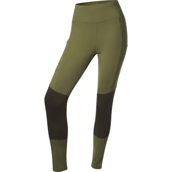 Dámské legíny CRIVIT Dámské funkční termo legíny (M(40/42), zelená)