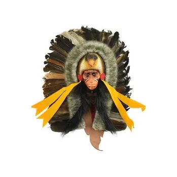 Závěsná dekorace Indiánský náčelník 25 cm - var. P