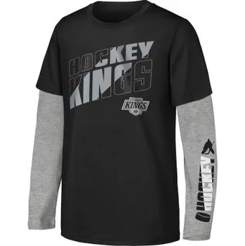 Chlapecké tričko Outerstuff Dětské tričko Los Angeles Kings NHL Winning Clapper 3 In 1 Combo Velikost: Dětské M (9 - 11 let)