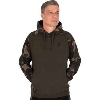 Rybářské oblečení FOX - Mikina Khaki Camo Pullover Premium 310 Hoodie vel. M