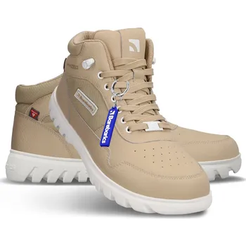 Dámská zimní obuv Barefoot boty Barebarics UrbanEdge - Beige 38, Vnitřní délka boty: 24,6 cm, Vnitřní šířka boty: 9,2 cm
