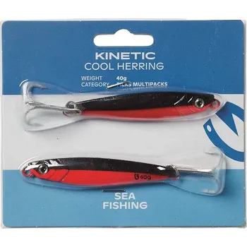 Nástraha Kinetic Nástraha Cool Herring 60 g Black/Red 2 ks