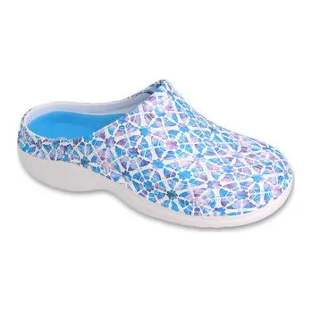 Dámské pantofle 154D106 - Befado Dr. ORTO - dámské pantofle modrý vzor 154D106_41