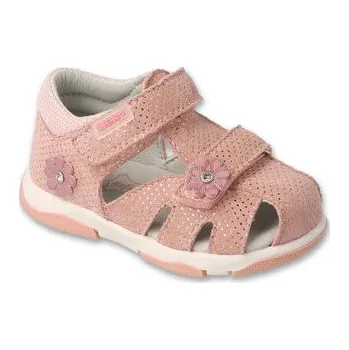 170P079 - dívčí sandálky Befado FLOWER růžové 170P079_26