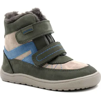 Chlapecká zimní obuv Protetika barefoot dětské zimní boty s membránou Rodrigo Gris šedé Velikost: 28