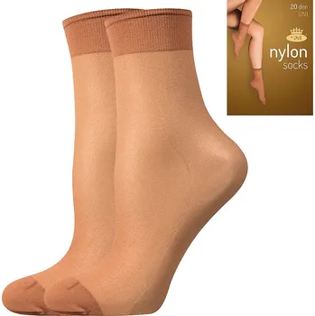Pánské ponožky VOXX ponožky NYLON socks 20 DEN / 5 párů Barva: opal, Velikost: UNI