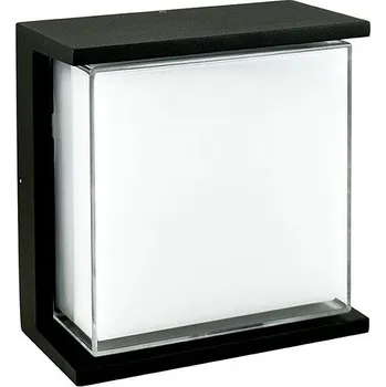 Žárovka McLED LED svítidlo Leon, 10W, 3000K, IP65, černá barva