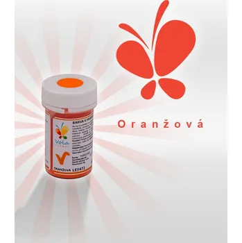 CZ distribuce Barva v prášku do tuků, do čokolád (oranžová) 3 g/dóza