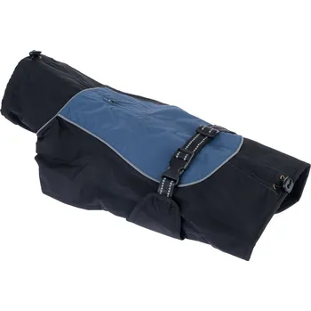 Obleček pro psa TIAKI softshellový kabát pro psy ocelový - délka zad: cca 40cm pro psy