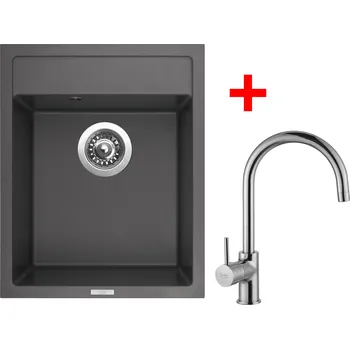 Kuchyňský dřez Akční Sinks CLASSIC 400 Titanium + VITALIA