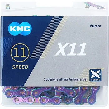 Řetěz na kolo KMC X11 AURORA BOX