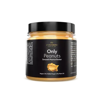 Přepuštěné máslo Arašídové máslo - The Protein Works křupavé 990 g