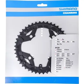 Převodník na kolo SHIMANO převodník Alivio FCT4060 44z 3x9s black