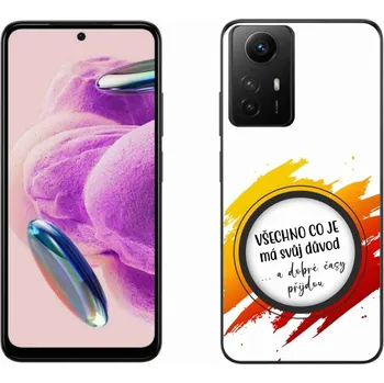 Pouzdro na mobilní telefon Gelový kryt mmCase na Xiaomi Redmi Note 12S - citát 3 bílé pozadí