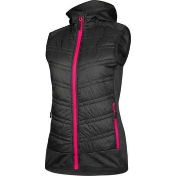 Cyklistická bunda ETAPE dámská vesta ARTEMIS PRO 2.0, černá/růžová S