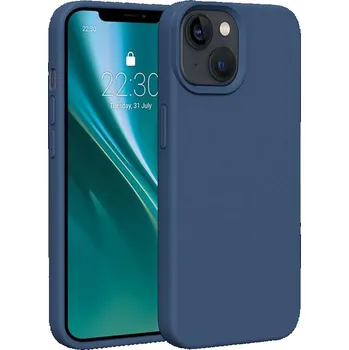 Pouzdro na mobilní telefon Silikonové TPU pouzdro Etteri pro iPhone 15 tmavě modré