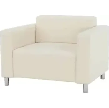 Křeslo Křeslo HOMKER - ekokůže béžová - SLEVA 3% s kodem radost25