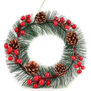 Vánoční dekorace Mondex SANTA LILA 25 cm zelený