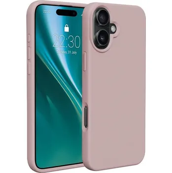 Pouzdro na mobilní telefon Silikonové TPU pouzdro Etteri pro iPhone 16 světle růžové