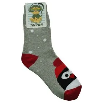 teplé dětské ponožky froté tučňák Trepon velikost 16-18