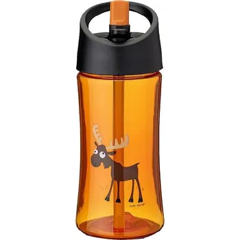 Carl Oscar Water Bottle - Dětská láhev na vodu 0,35 L, oranžová