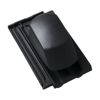 BRAMAC Taška průchozí pro sanitární odvětrání Granát 13 glazura černá