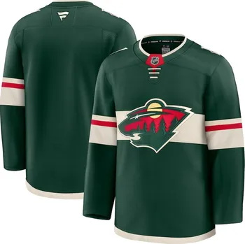 Fanatics Pánský dres Minnesota Wild NHL Premium Home Jersey Velikost: 52 (L)
