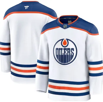 Fanatics Pánský dres Edmonton Oilers NHL Premium Away Jersey Velikost: 50 (M)