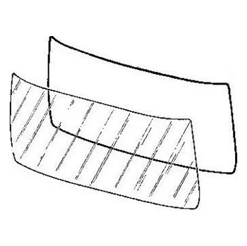 Sklo čelní TA levé TATRA