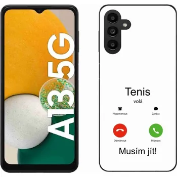 Pouzdro na mobilní telefon Gelový kryt mmCase na Samsung Galaxy A13 5G - tenis volá bílé pozadí