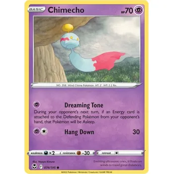 Sběratelská karetní hra Pokémon karta Chimecho 074/195
