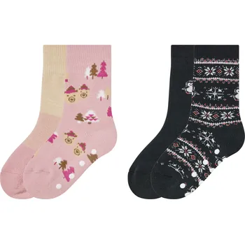 lupilu® Dívčí termo ponožky, 2 páry