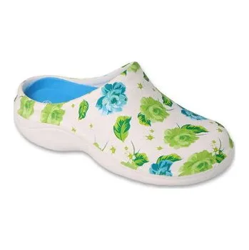 Dámské pantofle 154D109 - Dr. ORTO MED - dámské pantofle, květy 154D109_41