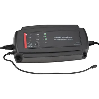 Nabíječka autobaterie Automatická nabíječka baterií 12 V od 6 do 200 Ah pro všechny běžné startovací a napájecí baterie SLI, EFB, AGM, GEL