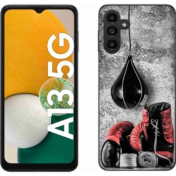 Box Gelový kryt mmCase na Samsung Galaxy A13 5G - boxovací pytel a rukavice