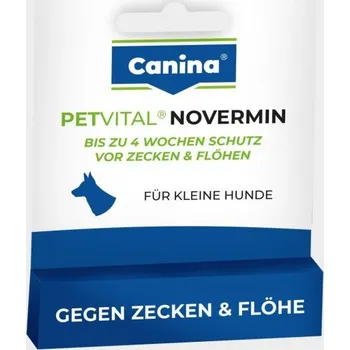 Kloubní výživa pro psa a kočku PETVITAL Novermin pro psy na klíšťata a vnější cizopasný hmyz 2 ml