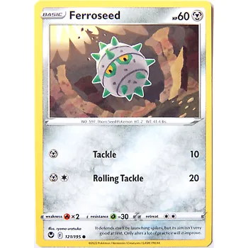 Sběratelská karetní hra Pokémon karta Ferroseed 121/195