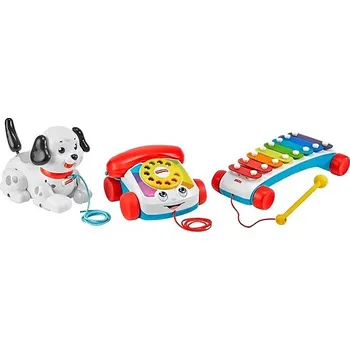 Hračka pro nejmenší Alum Sada Moje 3 první tahací hračky Fisher-Price