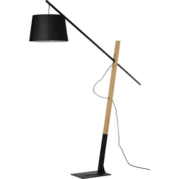 Stojací lampa Moderní stojací lampa Garda černá
