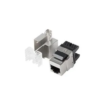 Patch panel LANBERG KEYSTONE MODULE RJ45->LSA CAT.6 FTP 180°