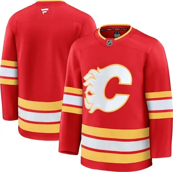 Fanatics Pánský dres Calgary Flames NHL Premium Home Jersey Velikost: 44 (XS)