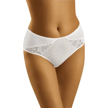 Kalhotky Wol-Bar Bílé Klasické Vysoké Kalhotky Eco, 2XL i510_50404514641